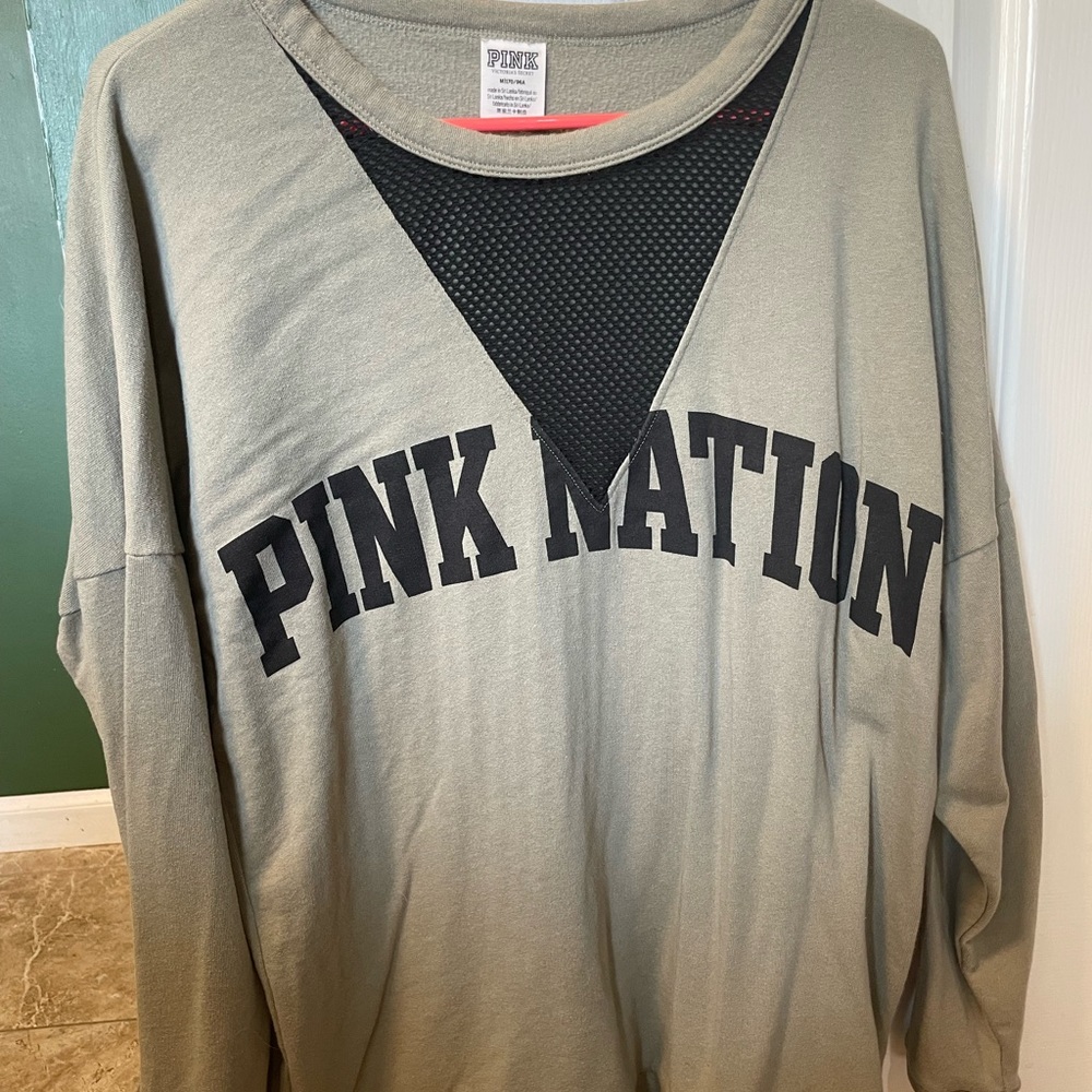 Pink sweatshirt